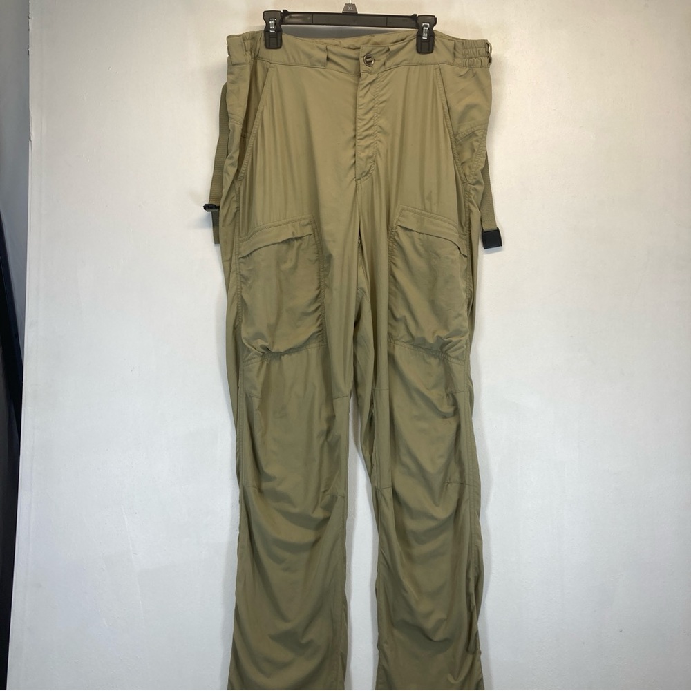 Free Soldier Tactical Gear Pants Mens 36 Khaki Cargo Security Belted Quick Dry